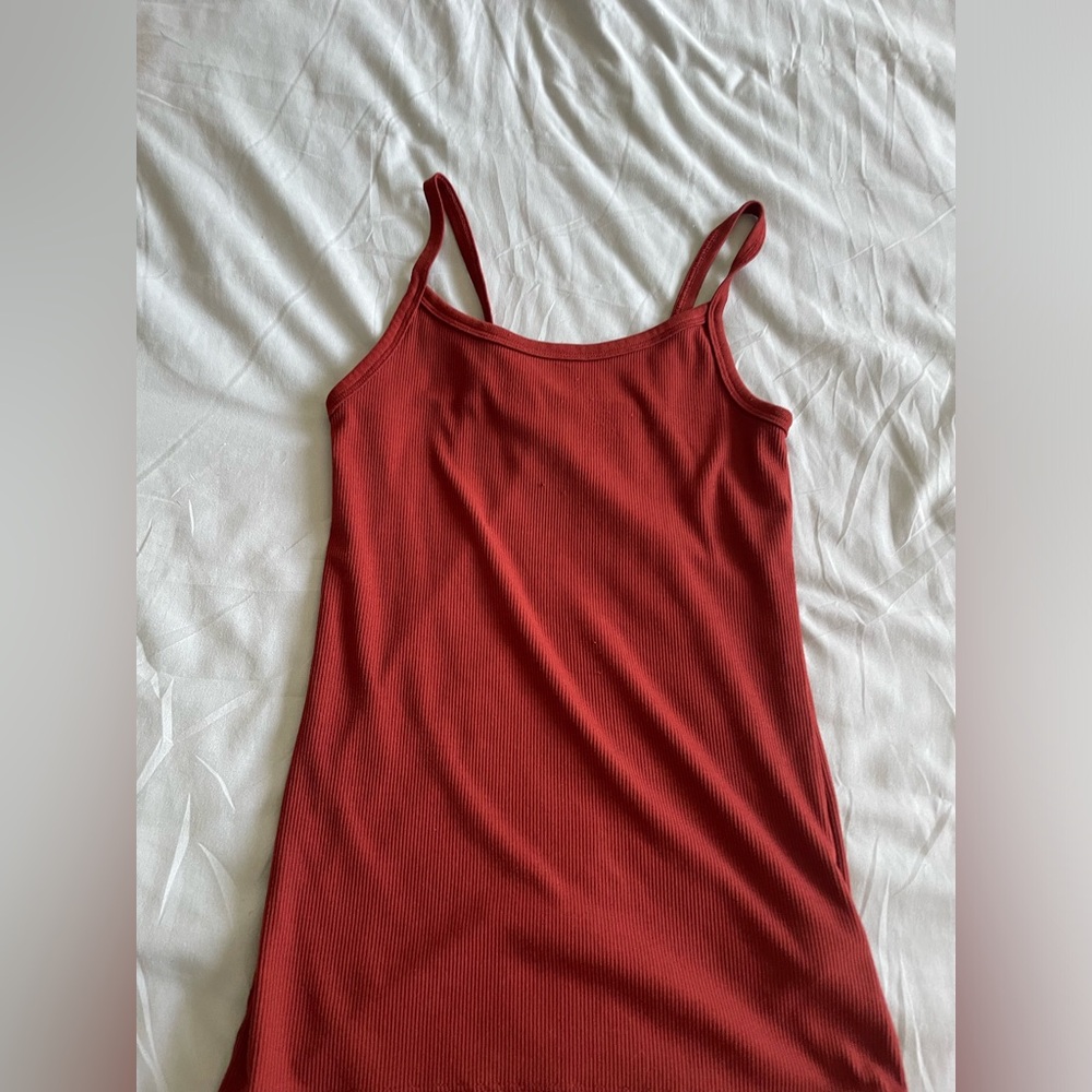 Burnt orange tank top